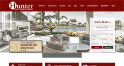 Desktop Screenshot of hunterrealestategroup.com